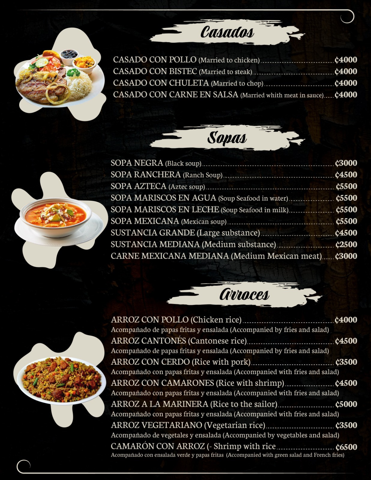 Parrillero Menu - Page 2